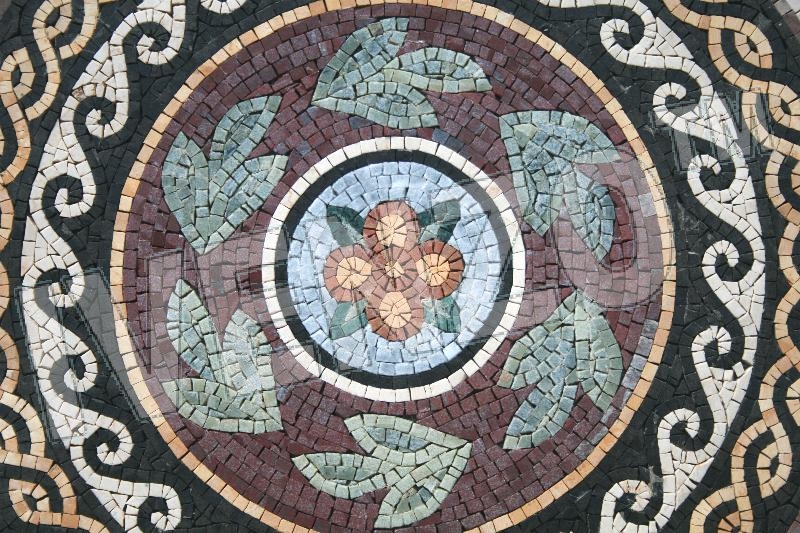 Mosaik CK053 Details Teppich 1