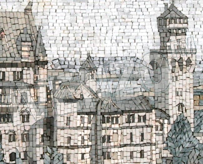 Mosaik LK005 Details Schloss Neuschwanstein 2