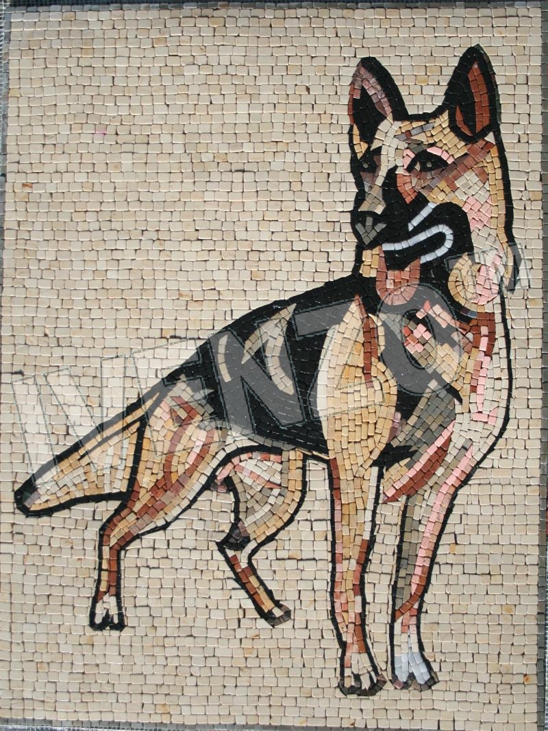 Mosaik AK027 Schferhund