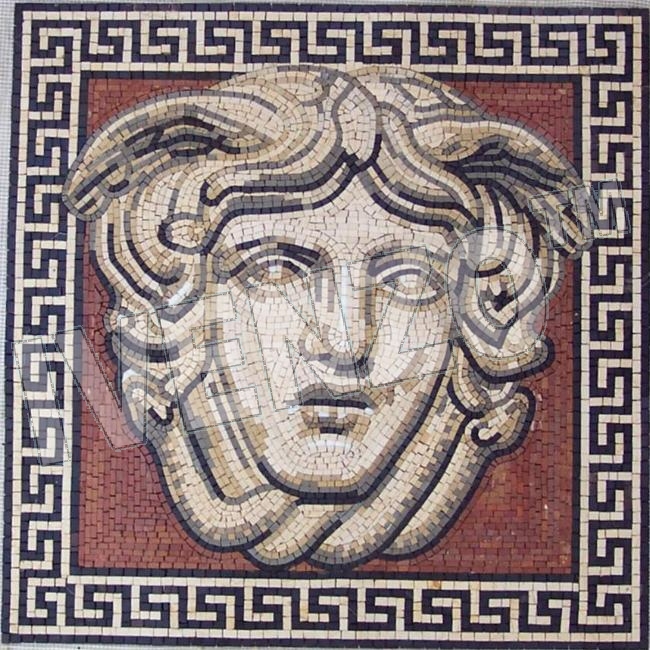 Mosaik FK002 Medusa Rondanini, Phidias 440 AC