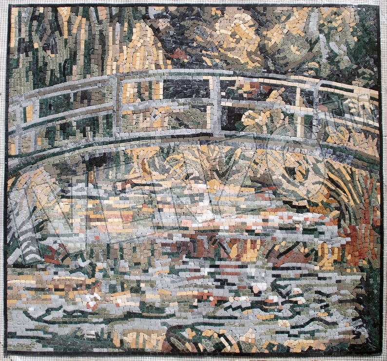 Mosaik FK060 Monet: Seerosenteich