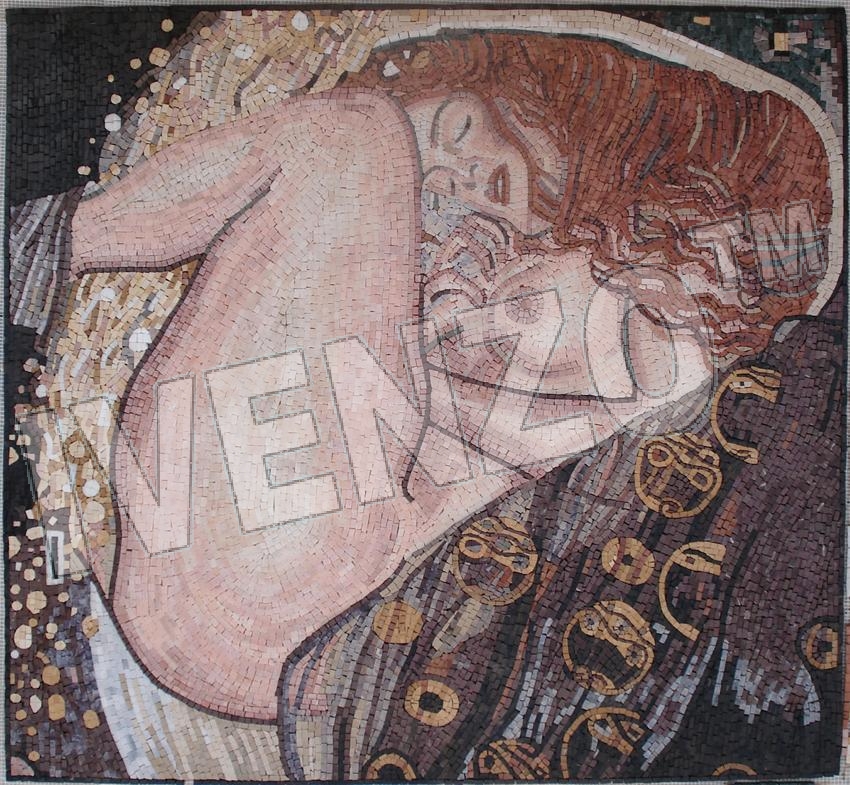 Mosaik FK073 Gustav Klimt: Danae