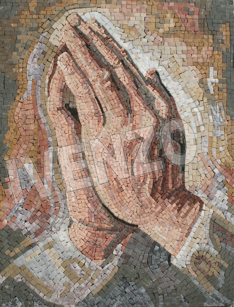 Mosaik FK088 Albrecht Drer: Betende Hnde