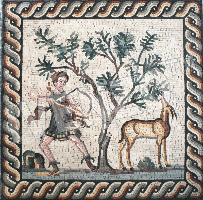 Mosaik FK089 Diana, Göttin der Jagd
