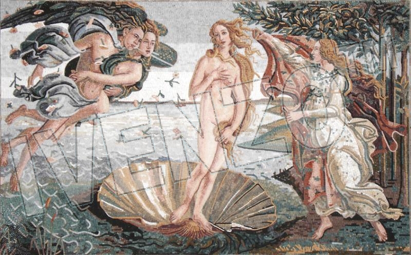 Mosaik FK101 Botticelli: Geburt der Venus