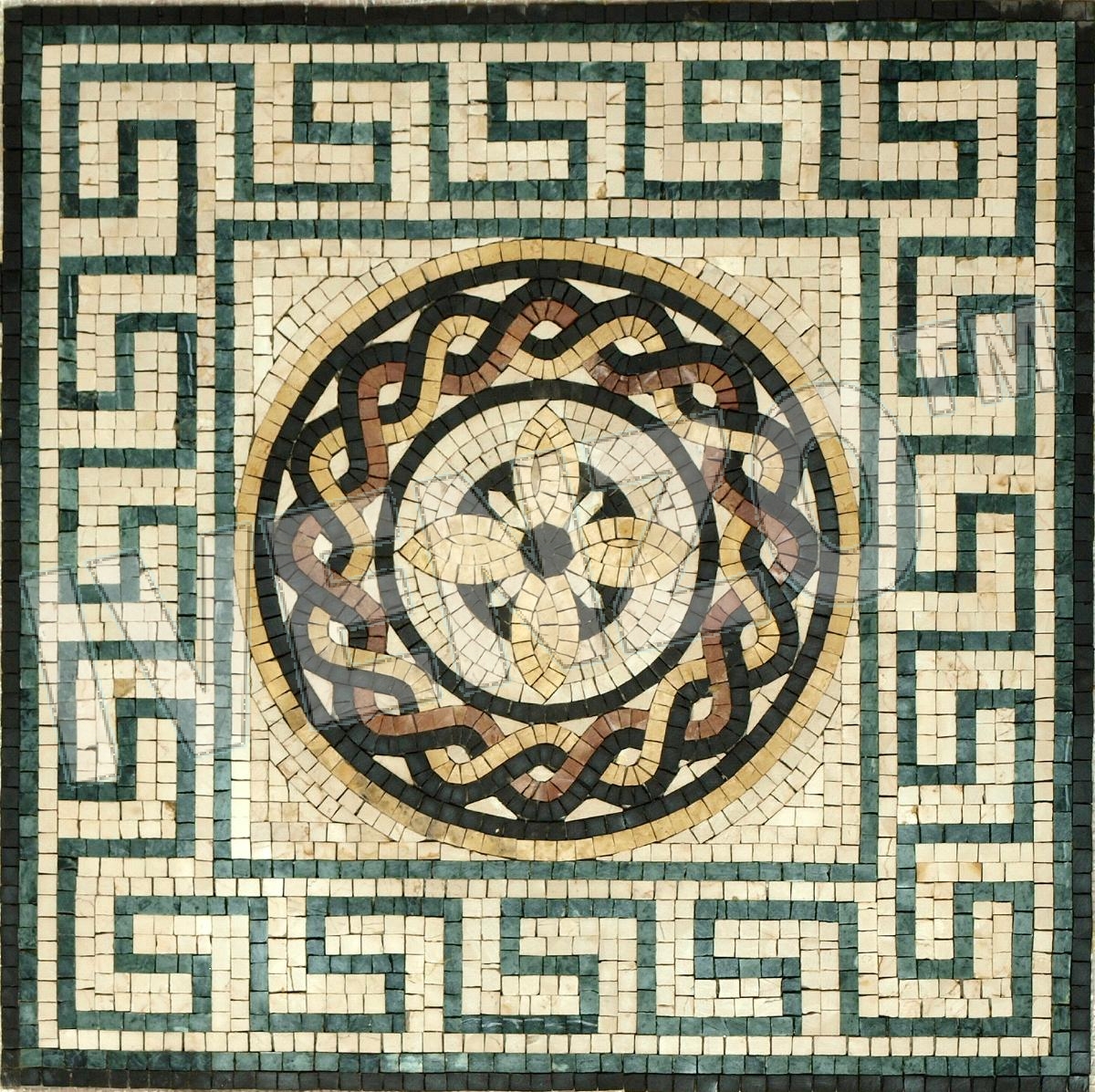 Mosaik GK003 Rosone griechisch-rmisch