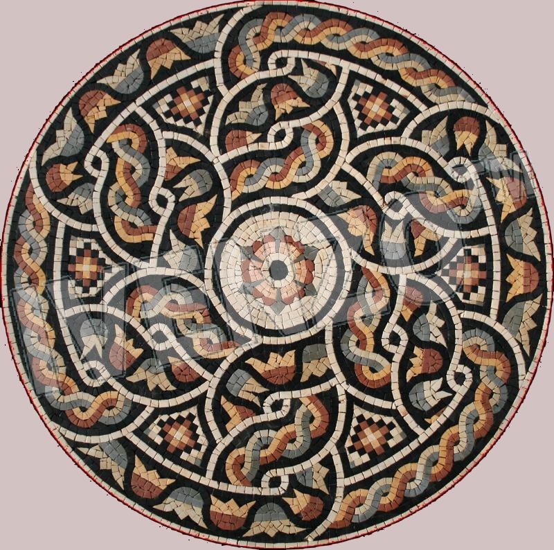 Mosaik MK055 Rmisches Medallion