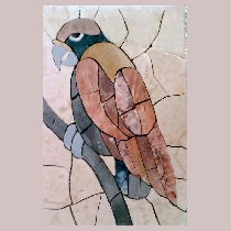 Mosaik Papagei