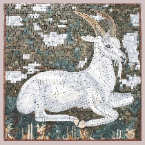 Mosaik Steinbock