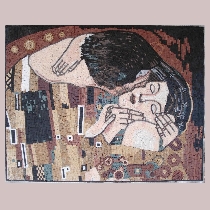 Mosaik Gustav Klimt: Der Kuss
