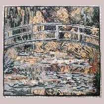 Mosaik Monet: Seerosenteich