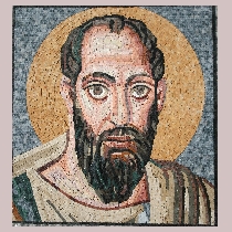 Mosaik Apostel Paulus aus Ravenna