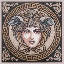 Mosaik Medusa von IVENZO