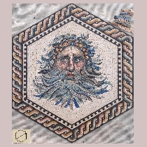 Mosaik Oceanus aus Sabratha