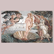 Mosaik Botticelli: Geburt der Venus