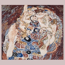 Mosaik Klimt: Jungfrau