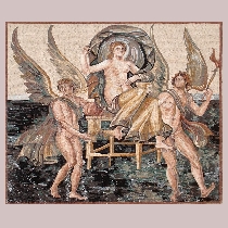 Mosaik Geburt der Aphrodite / Venus