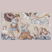 Mosaik Enthauptung der Medusa