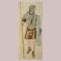 Mosaik Römischer Legionär
