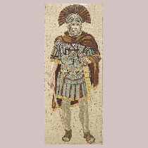 Mosaik Römischer Zenturio