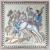 Mosaik Circus Maximus - Quadriga