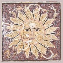 Mosaik Sonne