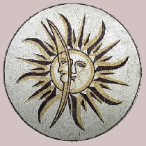 Mosaik Sonne-Mond
