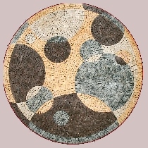 Mosaik bunte Kreise