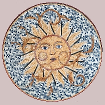 Mosaik Sonne