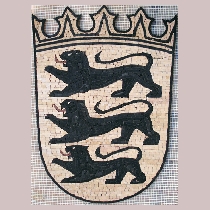 Mosaik Kl. Wappen Baden Württemberg
