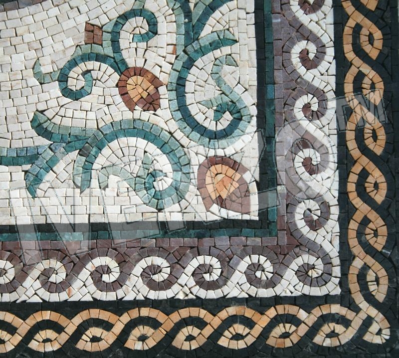 Mosaik CK053 Details Teppich 2