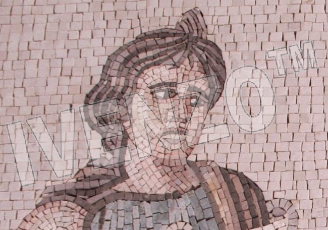 Mosaik FK004 Details Publius Vergilius Maro 4