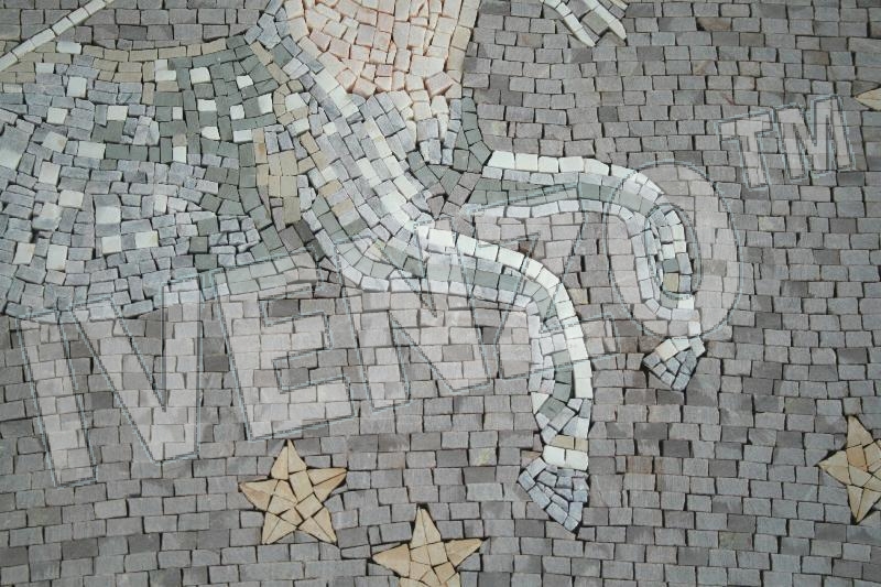 Mosaik FK015 Details Tierkreiszeichen Sternzeichen Schütze 3