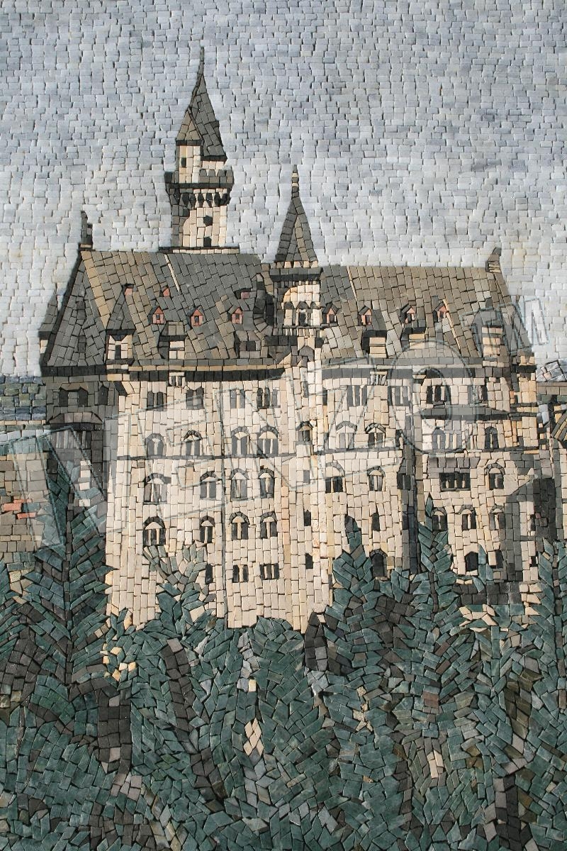 Mosaik LK005 Details Schloss Neuschwanstein 1