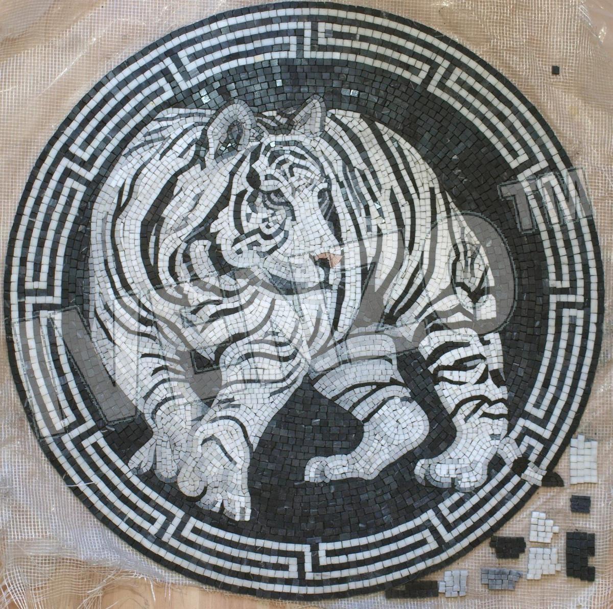 Mosaik AK025 Weisser Tiger