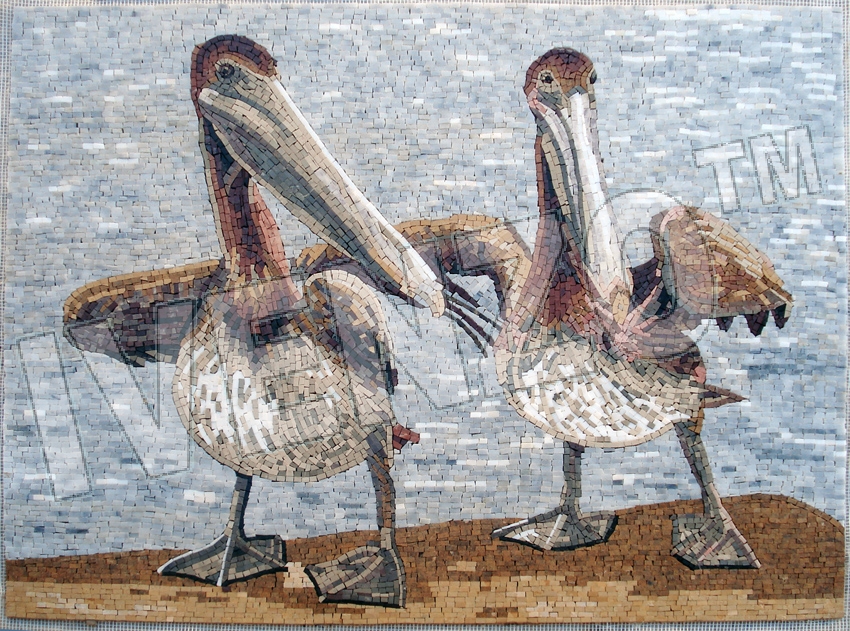 Mosaik AK038 Pelikane