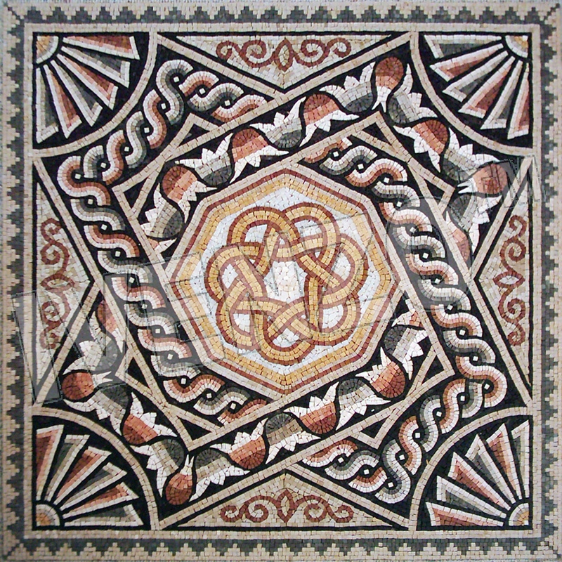 Mosaik CK037 Romischer Teppich
