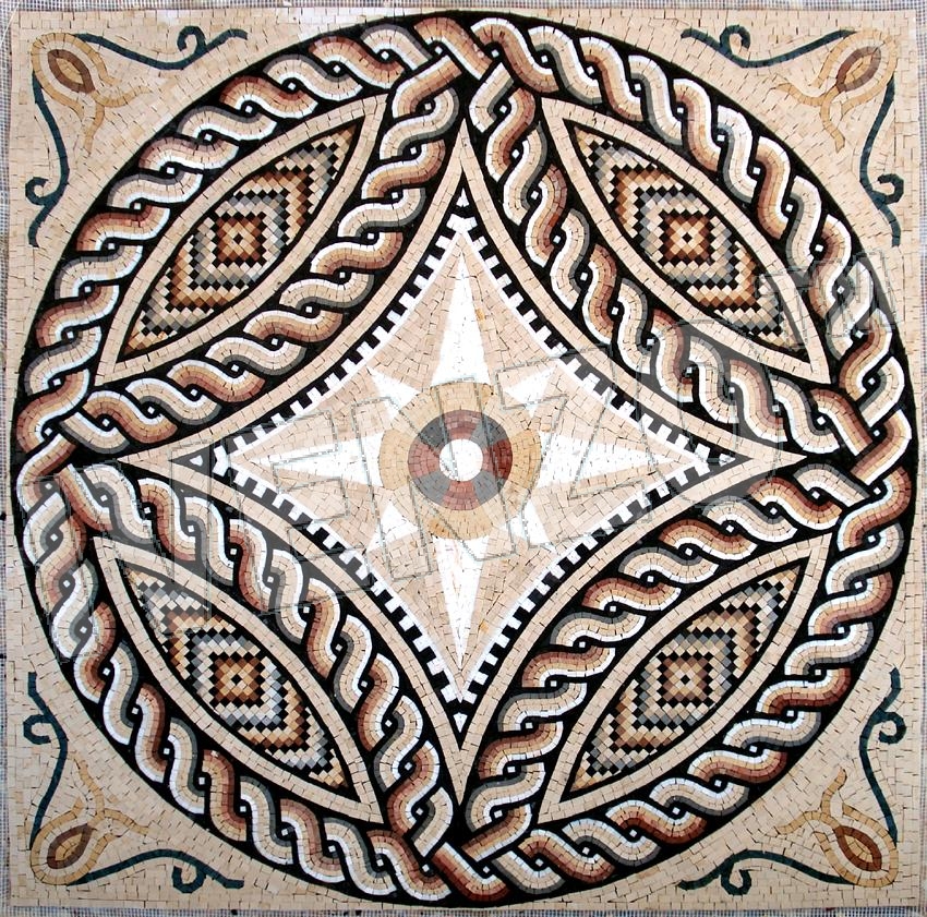 Mosaik CK042 römisches Muster