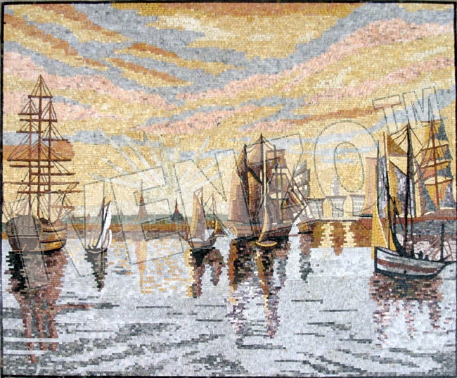 Mosaik CR262 Segelschiffe