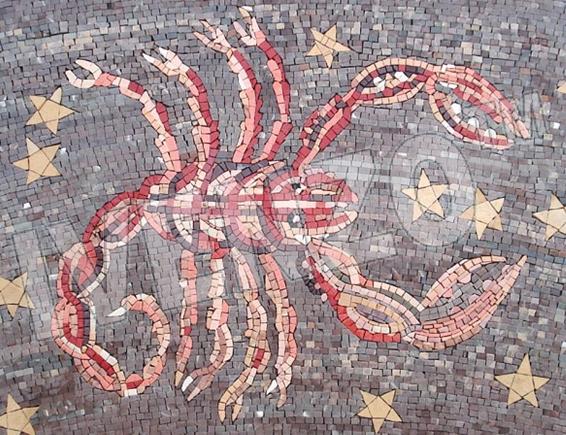 Mosaik FK014 Tierkreiszeichen Sternzeichen Skorpion