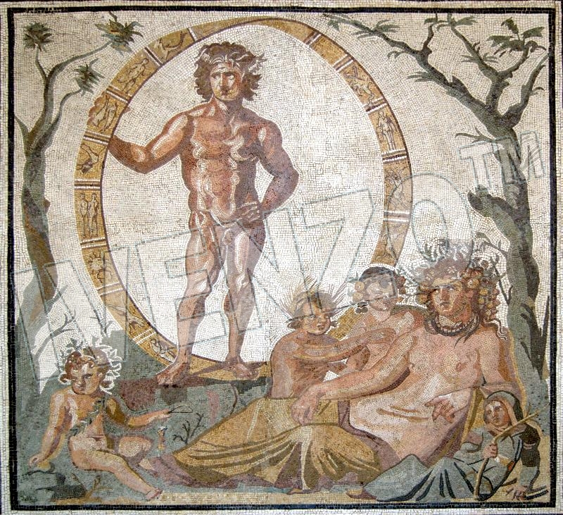 Mosaik FK026 Aion, Gott der Zeit und Ewigkeit