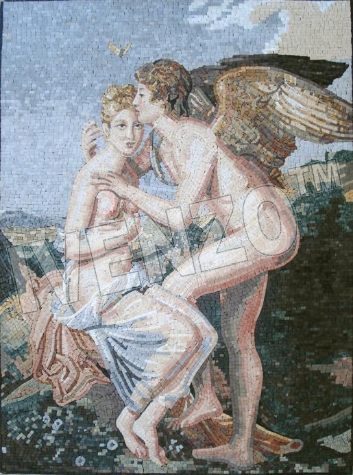 Mosaik FK042 Gérard: Amor und Psyche
