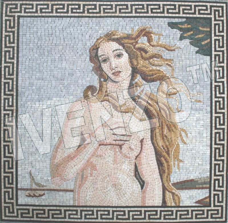 Mosaik FK091 Botticelli: Geburt der Venus
