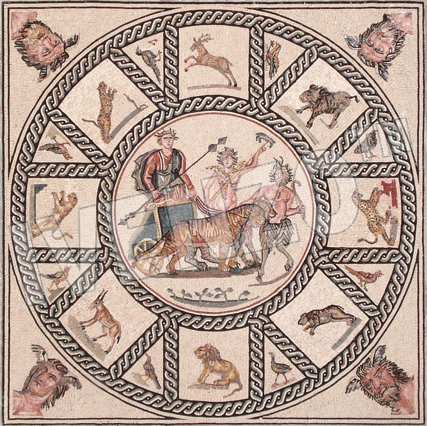 Mosaik FK103 Triumph von Dionysos
