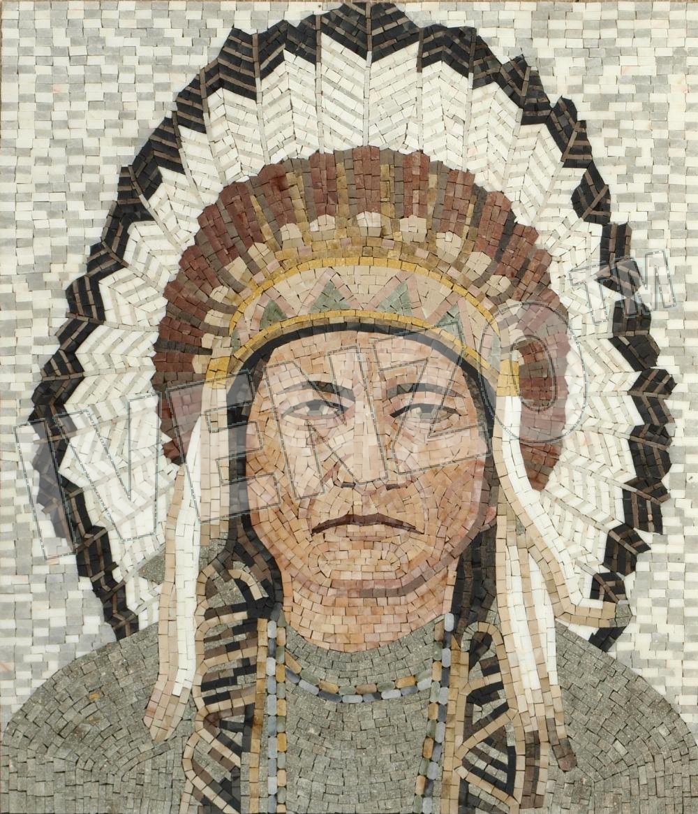 Mosaik FK126 Sitting Bull