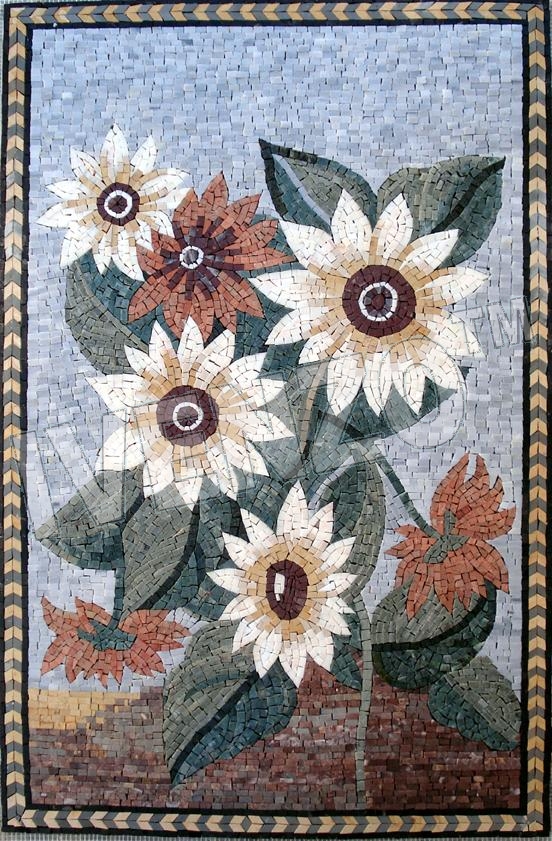 Mosaik GK033 Blumenstrauß