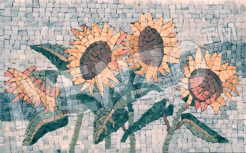 Mosaik GK035 Sonnenblumen