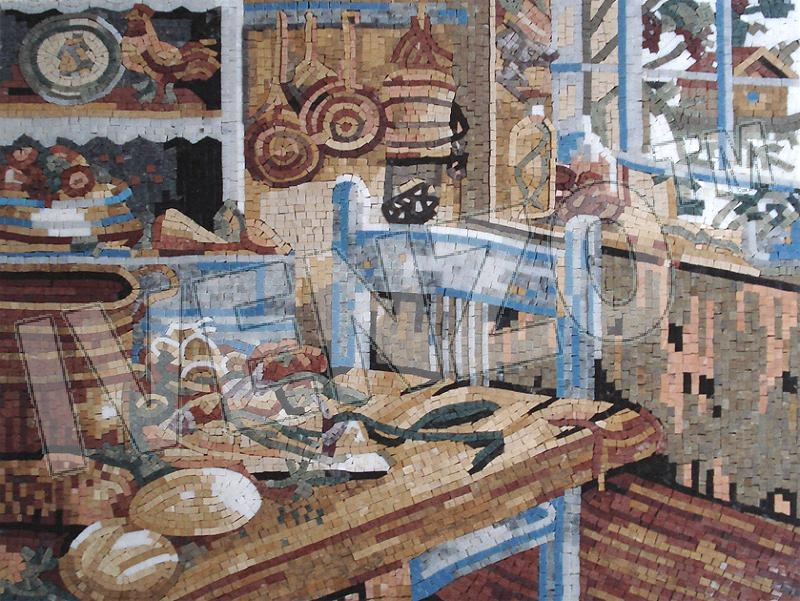 Mosaik GK068 Küchenmotiv