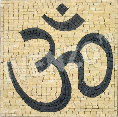 Mosaik IN166 Yoga Om (AUM)
