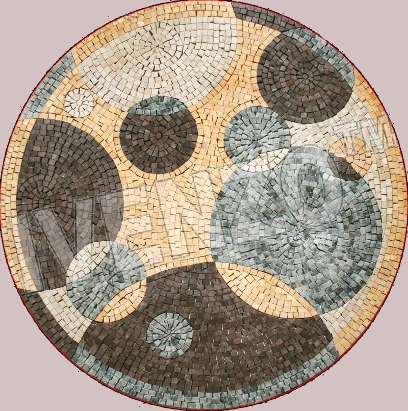 Mosaik MK067 bunte Kreise
